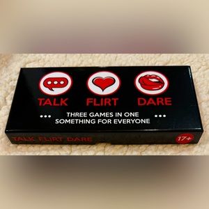 Talk Flirt Dare Card Game